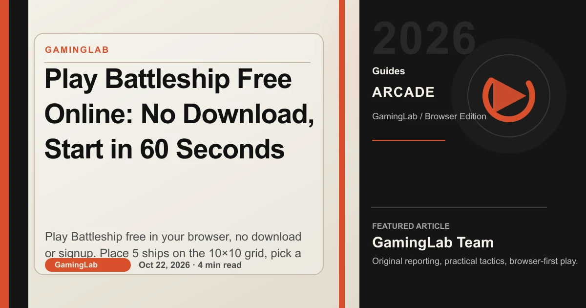 Jouer à la bataille navale gratuite en ligne