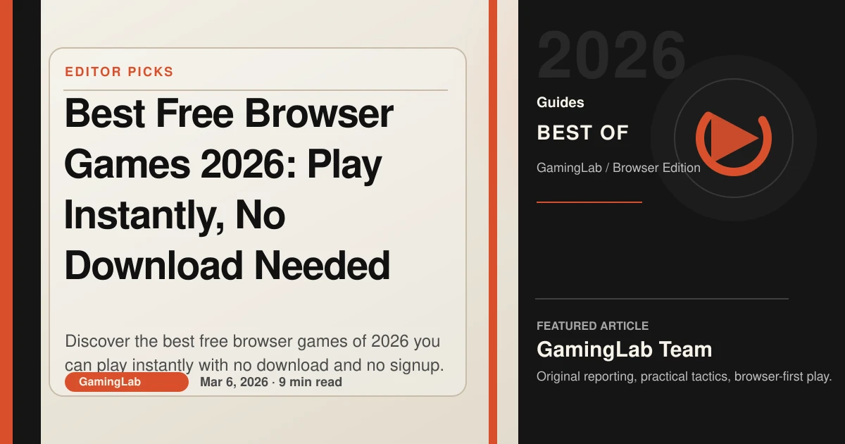 Die besten kostenlosen Browser-Spiele 2026