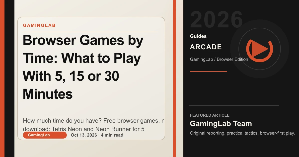 Browser games by time