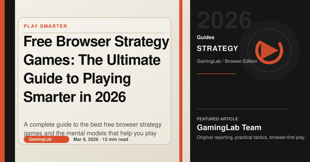 2026年の無料ブラウザ戦略ゲームガイド