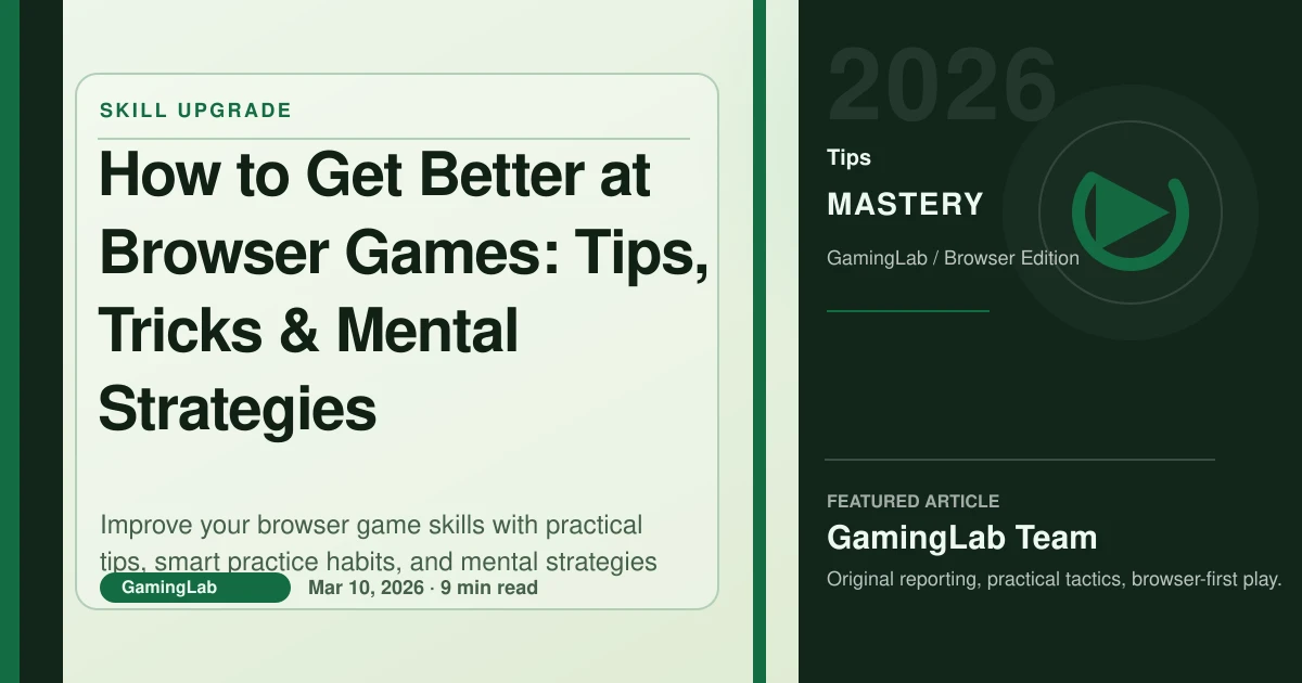 Comment progresser dans les jeux sur navigateur