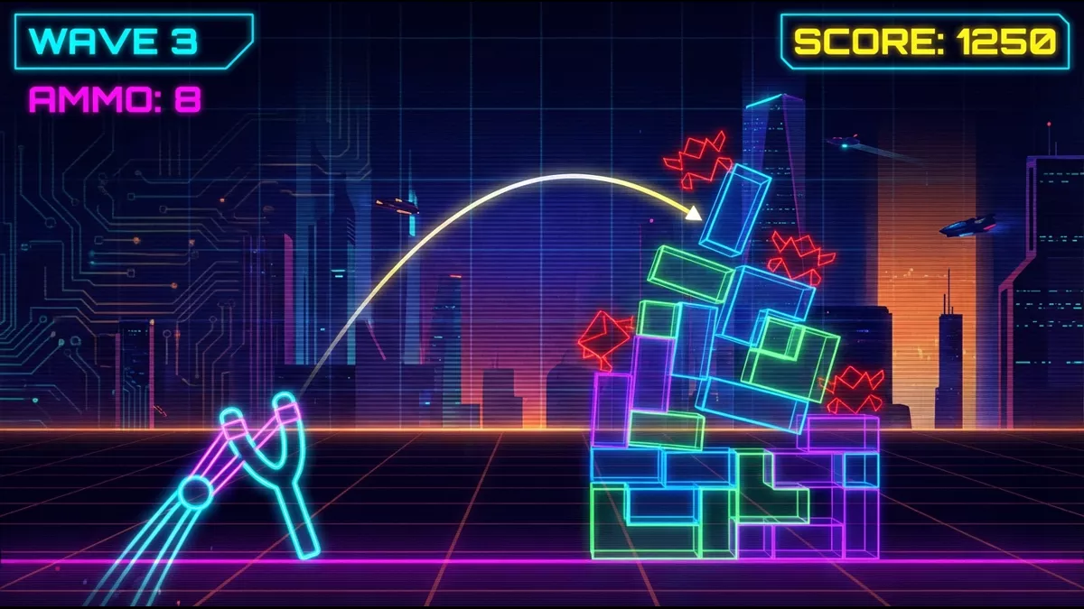 Neon Slingshot
