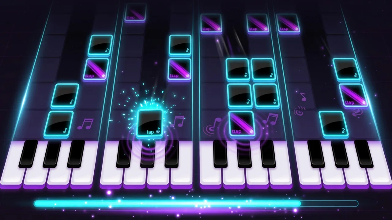Piano Tiles browser game